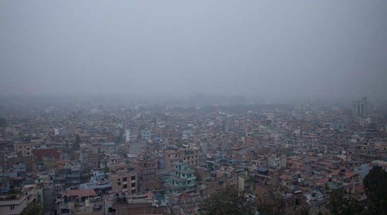 काठमाडौँ विश्वकै सबैभन्दा प्रदूषित शहर
